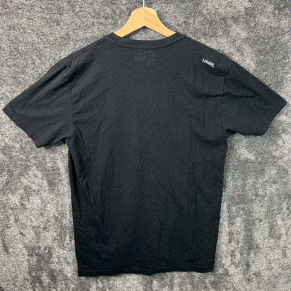 UNRL Classic Black Men's Size Medium Cotton Blend t-Shirt - Picture 5 of 7